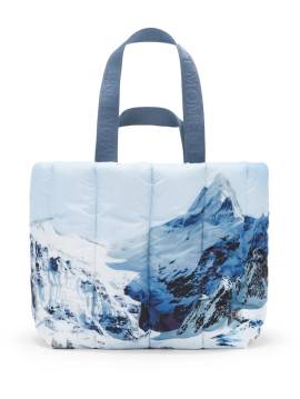 Perfect Moment Tote Bag mit Gebirgs-Print - Blau von Perfect Moment