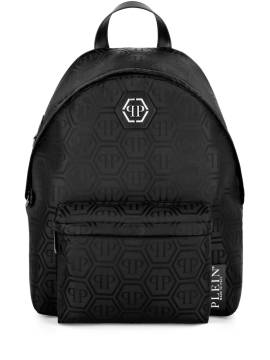 Philipp Plein Jacquard-Rucksack mit Monogramm - Schwarz von Philipp Plein