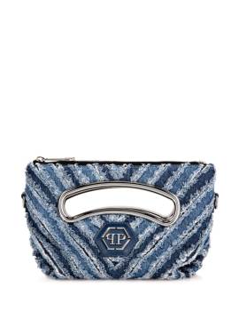 Philipp Plein Kleiner Denim Shopper - Blau von Philipp Plein