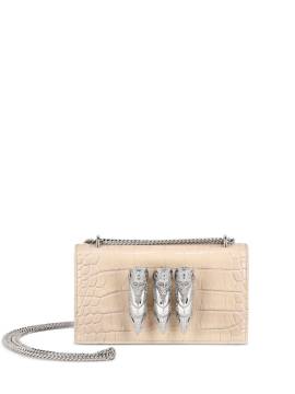 Philipp Plein Mini-Tasche mit Kroko-Print - Blau von Philipp Plein