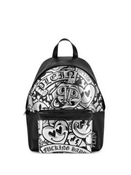 Philipp Plein Smile Rucksack - Schwarz von Philipp Plein