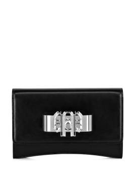 Philipp Plein Clutch mit Logo-Schild - Schwarz von Philipp Plein