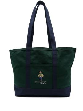 Polo Ralph Lauren Shopper mit Polo Bear - Grün von Polo Ralph Lauren