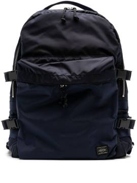 Porter-Yoshida & Co. Rucksack mit Logo-Patch - Blau von Porter-Yoshida & Co.