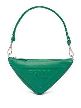 Prada Dreieckige Mini-Tasche - Grün von Prada