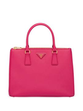 Prada Große Galleria Handtasche aus Leder - Rosa von Prada