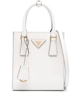 Prada Handtasche aus Saffiano-Leder - Weiß von Prada