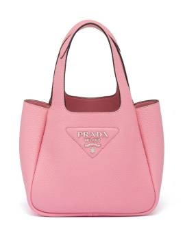 Prada Handtasche mit Logo-Schild - Rosa von Prada