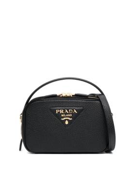 Prada Kleine Handtasche mit Logo - Schwarz von Prada