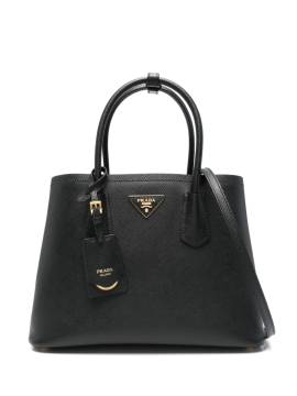 Prada Kleine Saffiano Tote Bag - Schwarz von Prada