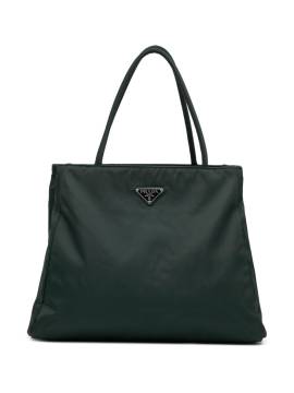 Prada Pre-Owned 2000-2013 Tessuto City Handtasche - Grün von Prada