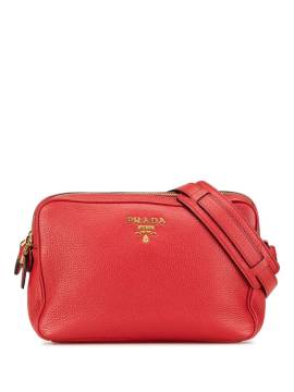 Prada Pre-Owned 2000-2013 Vitello Phenix Double Zip Kameratasche - Rot von Prada