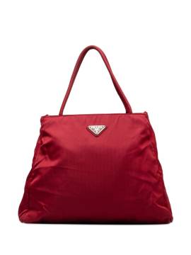 Prada Pre-Owned 2000-2013 Handtasche mit Logo-Applikation - Rot von Prada