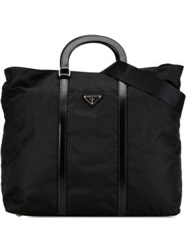 Prada Pre-Owned 2000-2019 Tessuto Satchel-Tasche - Schwarz von Prada