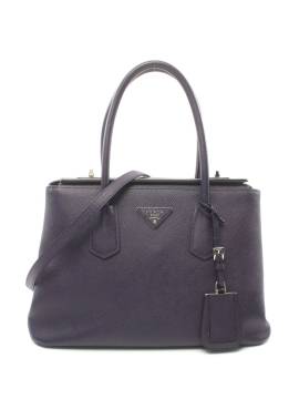 Prada Pre-Owned 2000s Handtasche aus Saffiano-Leder - Violett von Prada