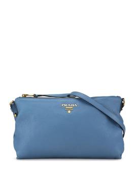 Prada Pre-Owned 2010-2023 Vitello Daino Umhängetasche - Blau von Prada