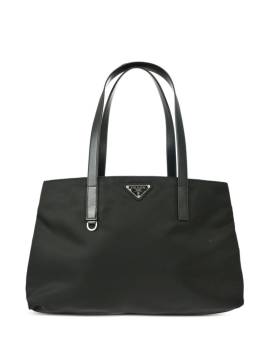 Prada Pre-Owned 2010s Tote Bag mit Triangel-Logo - Schwarz von Prada