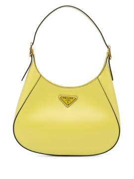 Prada Pre-Owned 2013-2023 Spazzolato Cleo Hobo-Tasche - Gelb von Prada