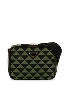 Prada Pre-Owned 2013-2023 Symbole Triangolo Umhängetasche - Grün von Prada