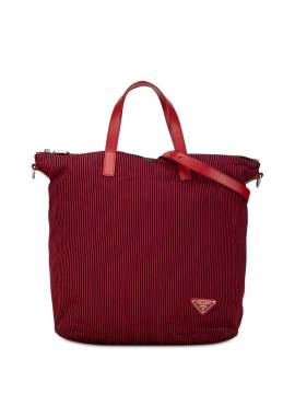 Prada Pre-Owned 2013-2023 Tessuto Stampato Satchel-Tasche - Rot von Prada