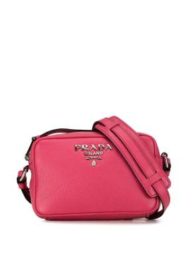 Prada Pre-Owned 2013-2023 Vitello Phenix Camera Umhängetasche mit Tasche - Rosa von Prada