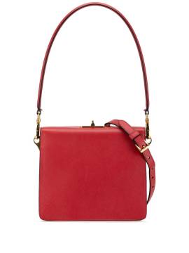 Prada Pre-Owned 2013-2024 Saffiano Begonia Satchel-Tasche - Rot von Prada