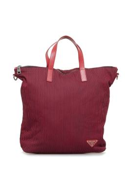 Prada Pre-Owned 2013-present Pre-Owned Prada Tessuto Stampato satchel - Rot von Prada