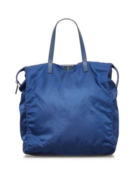 Prada Pre-Owned 2013-present Tessuto satchel - Blau von Prada