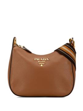 Prada Pre-Owned 21st Century Vitello Phenix Umhängetasche - Braun von Prada