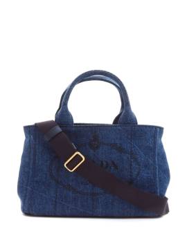 Prada Pre-Owned Canapa Handtasche - Blau von Prada