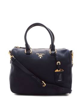 Prada Pre-Owned Zweifarbige Tasche - Schwarz von Prada