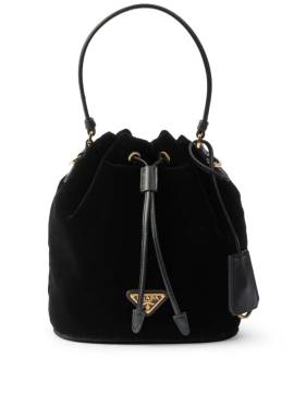 Prada Re-Edition Mini-Tasche aus Samt - Schwarz von Prada