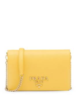 Prada Saffiano Mini-Tasche - Gelb von Prada