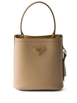 Prada Saffiano leather mini bag - Nude von Prada