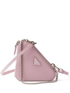 Prada Mini-Tasche aus Saffiano-Leder - Rosa von Prada