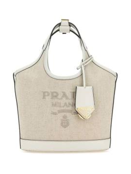 Prada Tote Bag aus Canvas - Nude von Prada