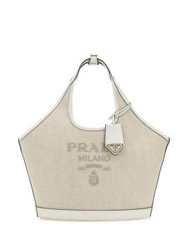 Prada Tote Bag aus Canvas - Nude von Prada