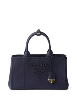 Prada Große Canvas-Handtasche - Blau von Prada