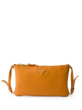 Prada Schultertasche aus Leder - Orange von Prada