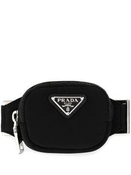 Prada Gürteltasche mit Logo-Schild - Schwarz von Prada