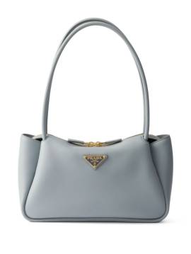 Prada medium leather tote bag - Blau von Prada