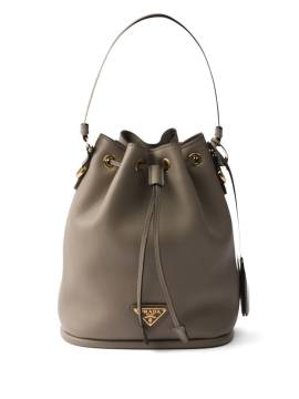 Prada Mini-Tasche aus Leder - Grau von Prada