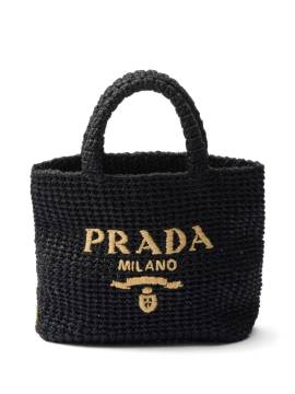 Prada Kleine Crochet Handtasche - Schwarz von Prada