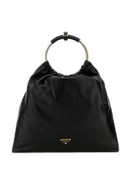 Prada Beuteltasche mit Logo - Schwarz von Prada