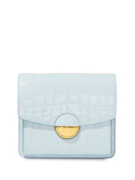 Proenza Schouler Dia Schultertasche mit Kroko-Optik - Blau von Proenza Schouler