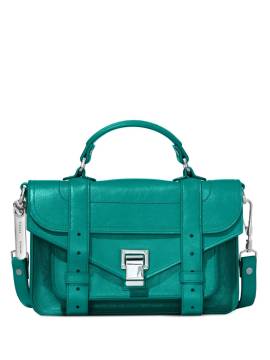 Proenza Schouler PS1 Tiny Satteltasche mit Tasche - Grün von Proenza Schouler