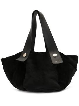 Proenza Schouler Shopper mit Shearling - Schwarz von Proenza Schouler