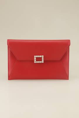 Roger Vivier Damen Handtasche, rot, Gr. von ROGER VIVIER