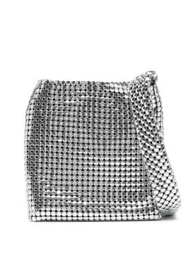 Rabanne Mini Pixel Schultertasche - Silber von Rabanne