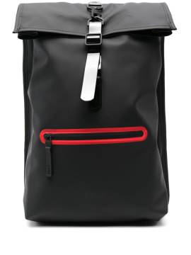 Rains Rucksack mit Rollverschluss - Schwarz von Rains